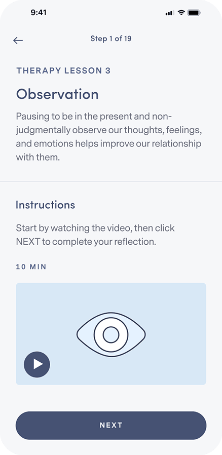 Brightside app screenshot