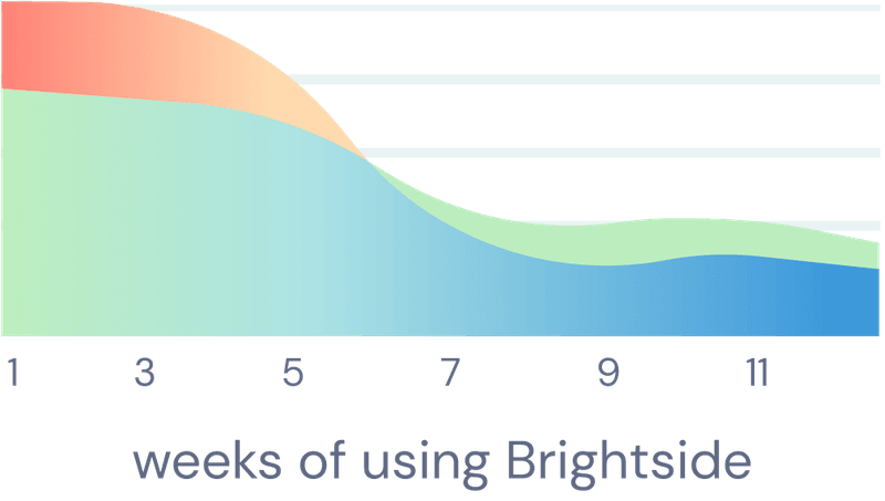 Brightside usage chart